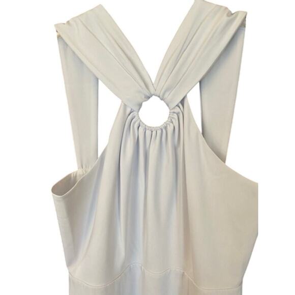 French Collection Echo Crepe Midi Dress White - Picture 3 of 9